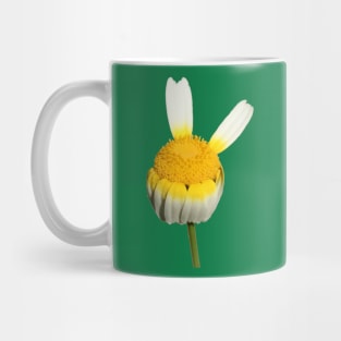 Hippie Flower Making Peace Sign Mug